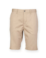 Front Row Mens Stretch Chino Shorts - FR605M - thumbnail 2