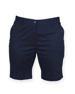 Front Row Ladies Stretch Chino Shorts - FR606M - thumbnail 1