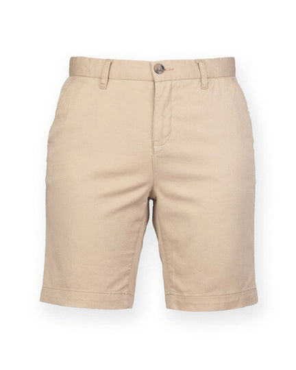 Front Row Ladies Stretch Chino Shorts - FR606M