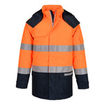 Portwest Bizflame Rain+ Hi-Vis Multi-Norm Contrast FR Winter Jacket - thumbnail 5