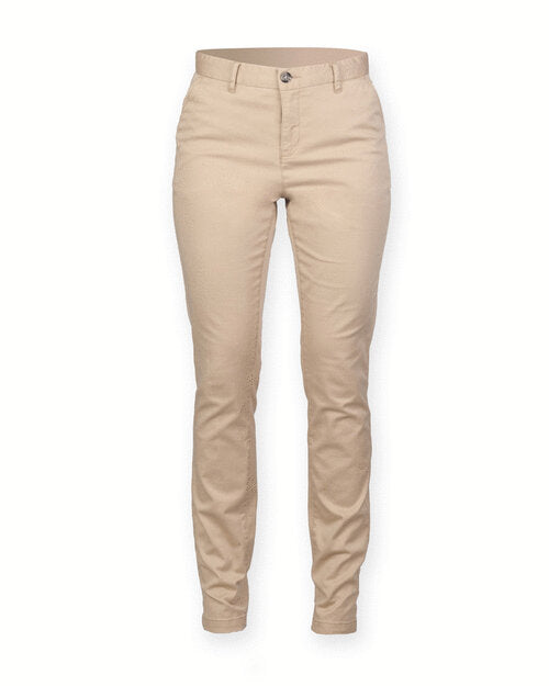 Front Row Ladies Stretch Chino Trousers - FR622M