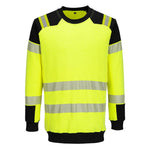 Portwest PW3 Modaflame Knit Hi-Vis FR Sweatshirt - thumbnail 2
