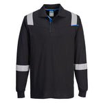 Portwest WX3 Flame Resistant Long Sleeve Polo - thumbnail 1
