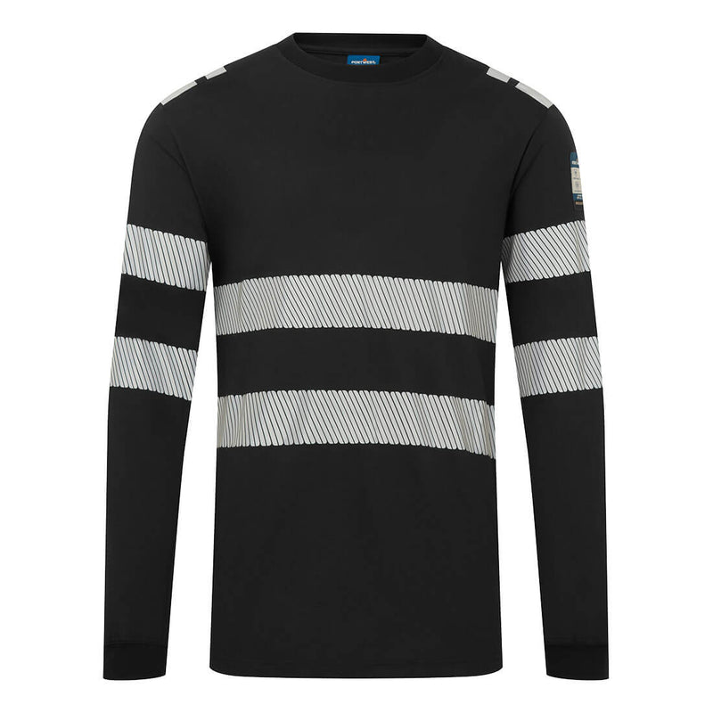 Portwest PW3 Modaflame Knit FR Long Sleeve T-Shirt - FR732