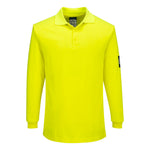 Portwest Modaflame Knit FR Long Sleeve Polo Shirt