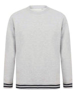 Front Row Sweat With Striped Cuffs - thumbnail 2
