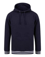 Front Row Hoodie With Striped Cuffs - thumbnail 3