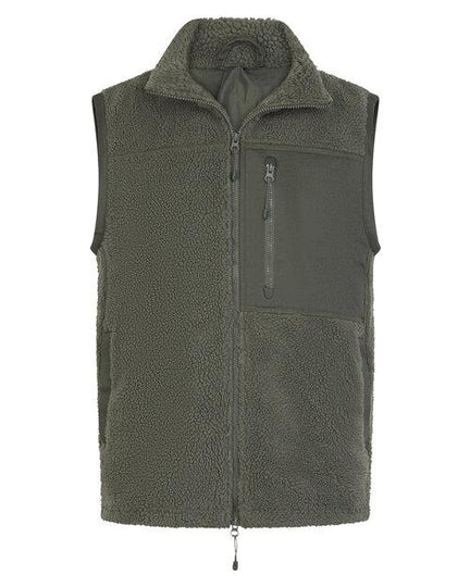 Front Row Recycled Sherpa Gilet