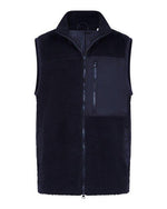 Front Row Recycled Sherpa Gilet - thumbnail 4