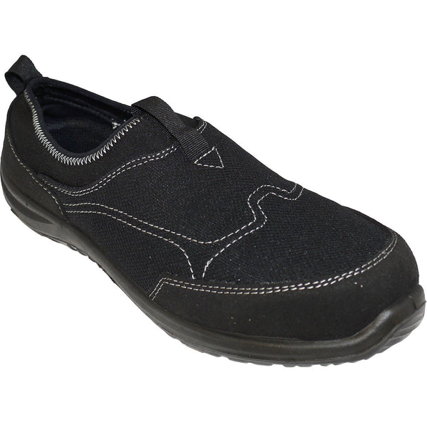 Portwest Steelite Tegid Slip On Trainer S1P in black colour