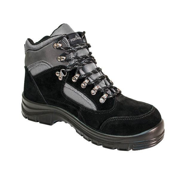 Portwest Steelite All Weather Hiker Boot S3 WR in black and gray colour