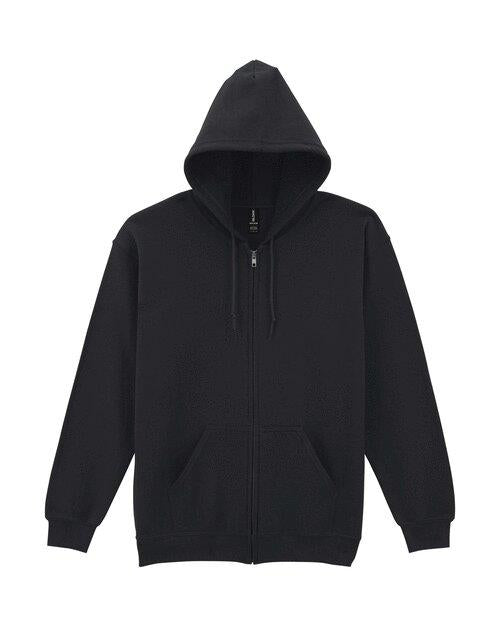 Gildan Adult Heavy Blend Full Zip Hooded Sweatshirt - GD58