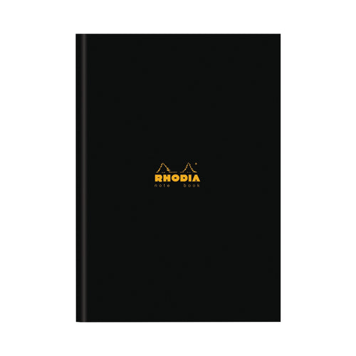 Rhodia Business Book A4 Casebound Hardback 192 Pages Black (3 Pack) 119230c