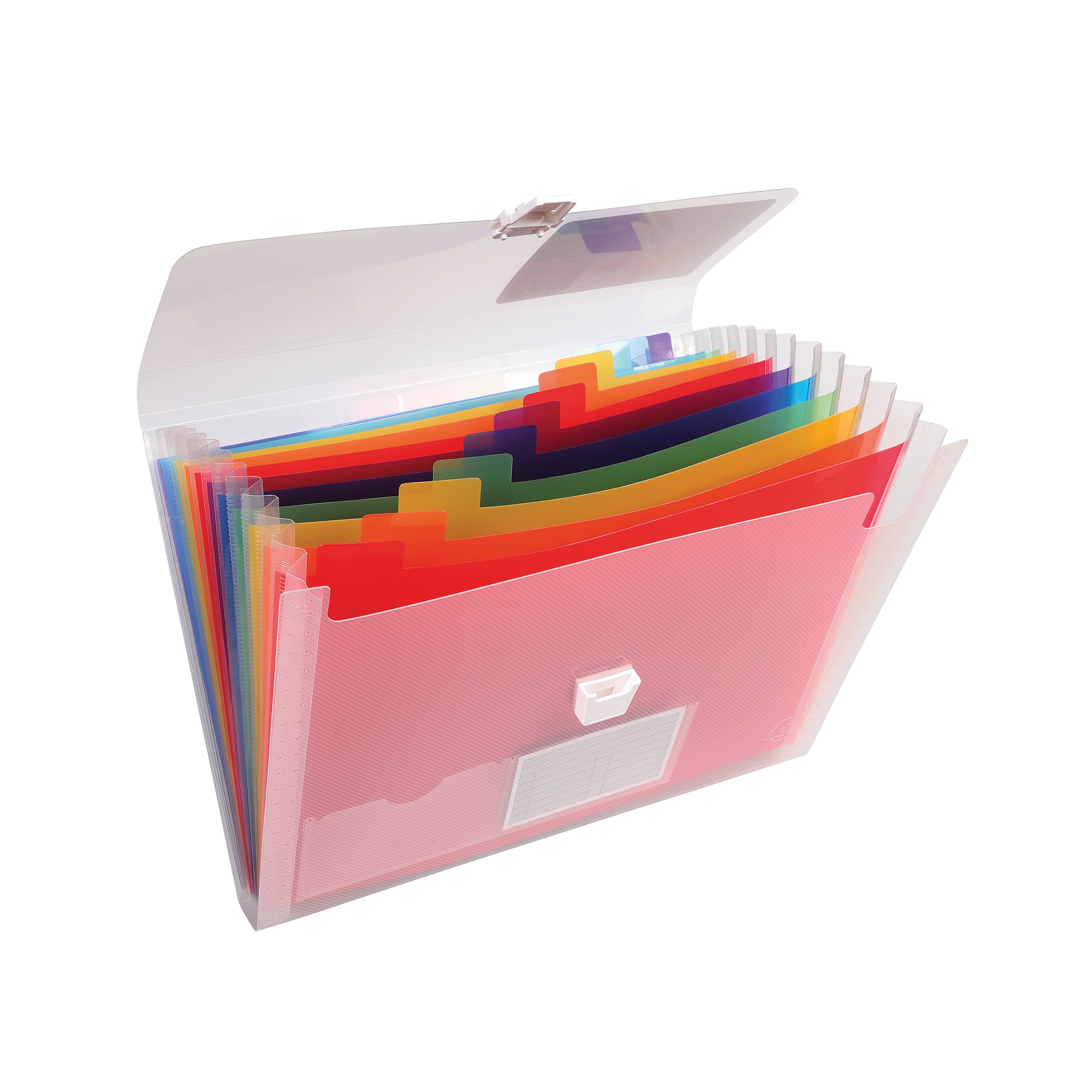 Exacompta 13 Pocket Expanding File Assorted 55298E