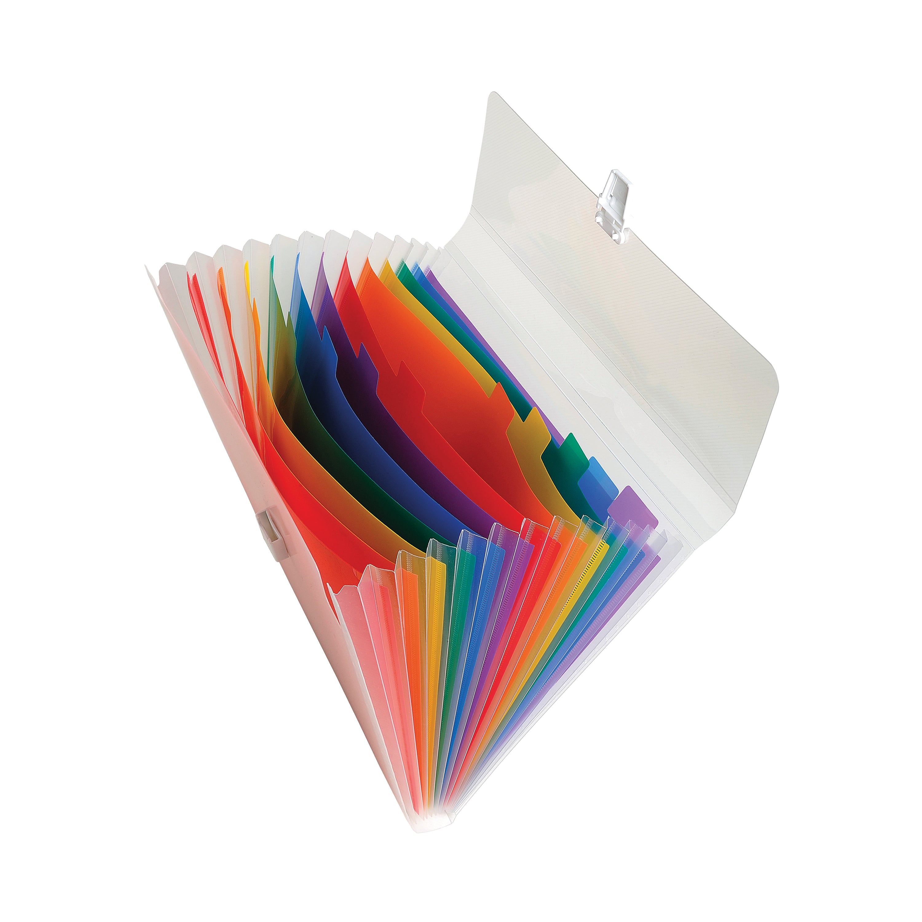 Exacompta 13 Pocket Expanding File Assorted 55298E