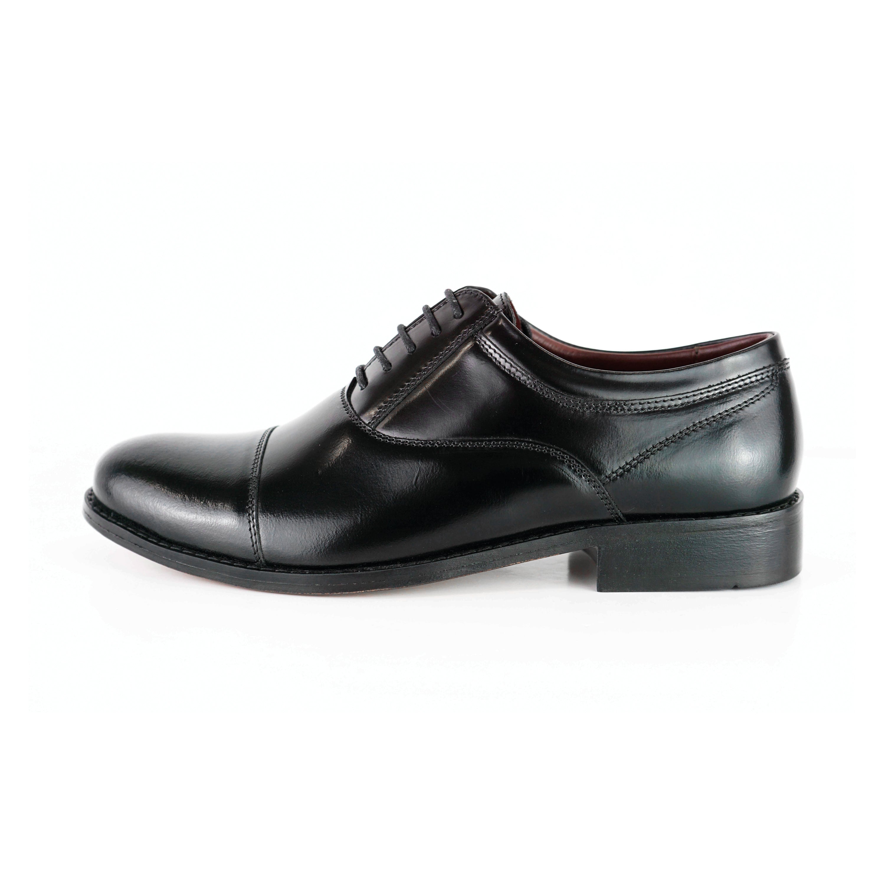 Samson Hugo Non-safety Oxford Shoe 5 Eyelet Black 10