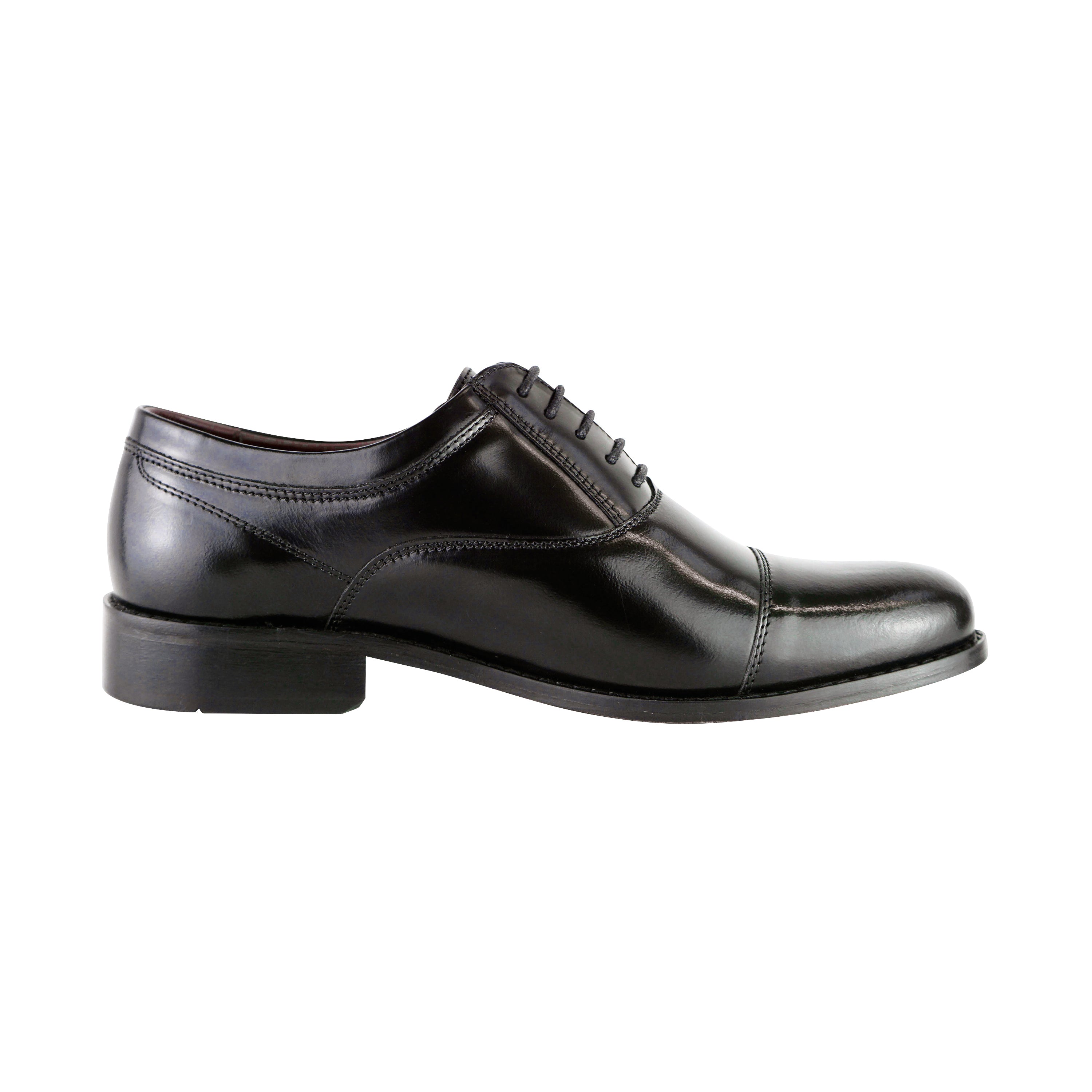 Samson Hugo Non-safety Oxford Shoe 5 Eyelet Black 06
