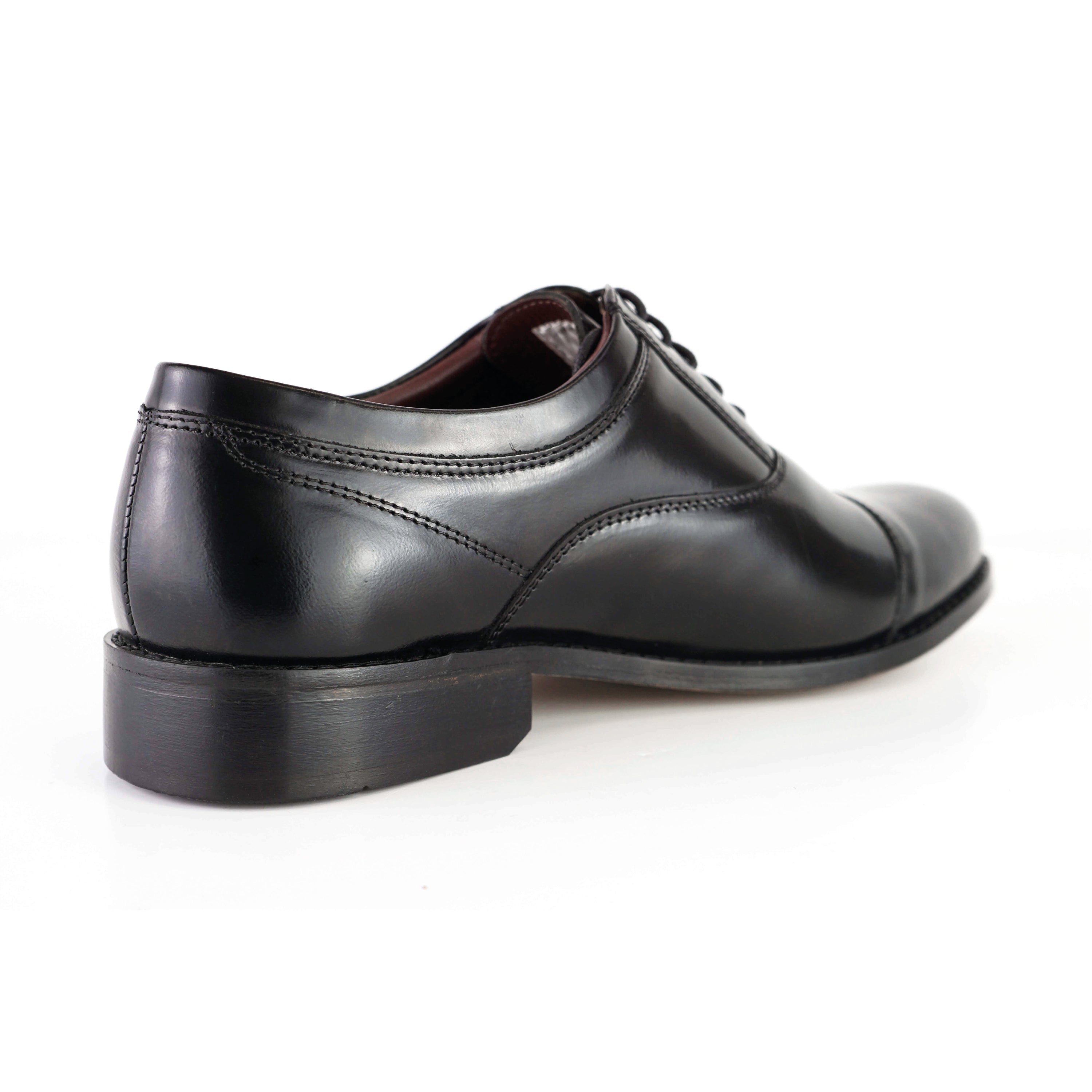 Samson Hugo Non-safety Oxford Shoe 5 Eyelet Black 09
