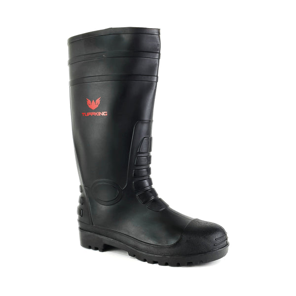Tuffking Blazer Safety Wellington Boot Knee High Black 12