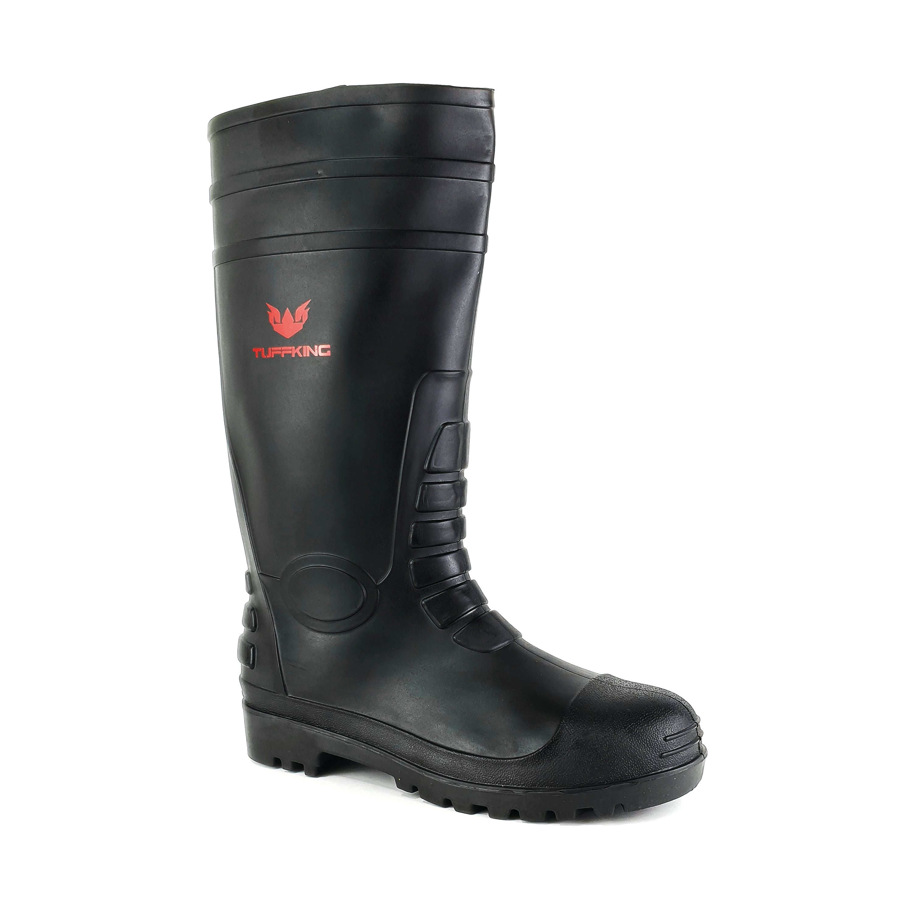 Tuffking Blazer Safety Wellington Boot Knee High Black 06