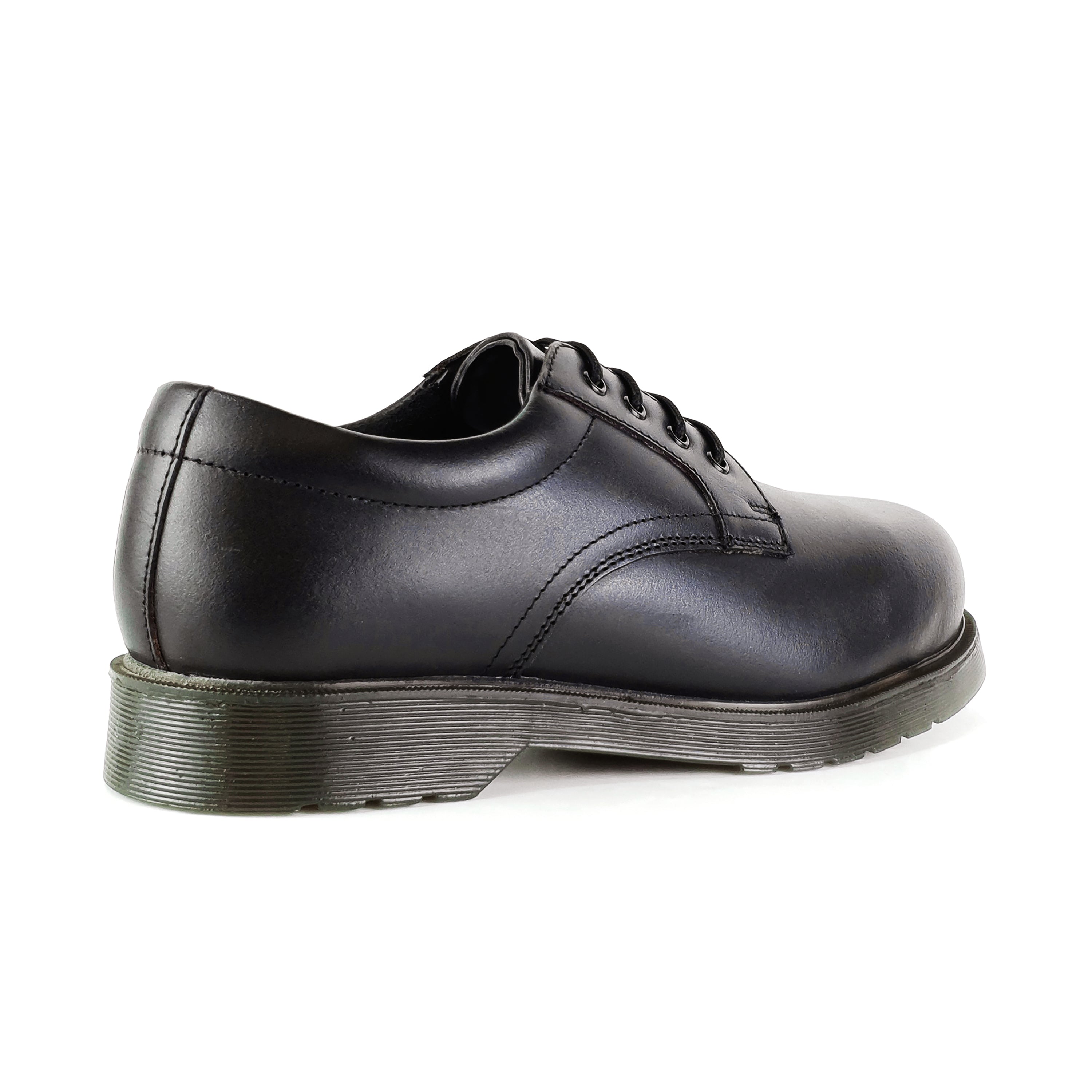 Samson Holt Metal Free Safety Shoe 4 Eyelet Black Size 07