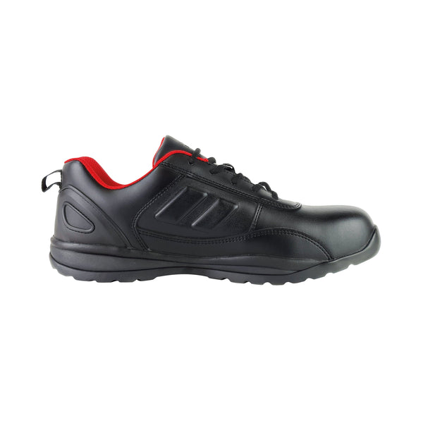 Tuffking Pace Safety Trainer Stainless Steel Toe Cap Black 08