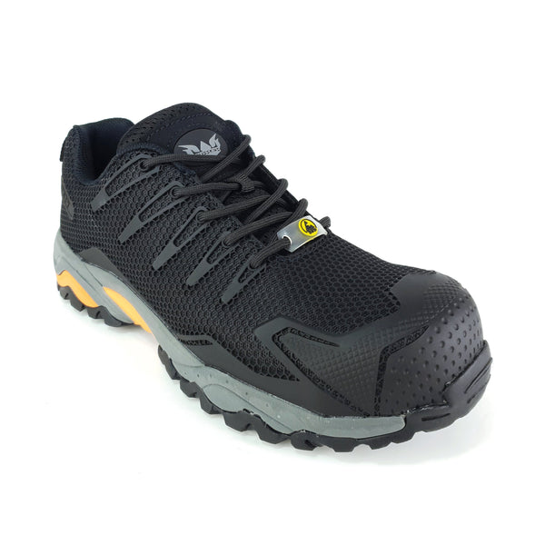 Tuffking Nova Vegan Metal Free Safety Trainer Black 07