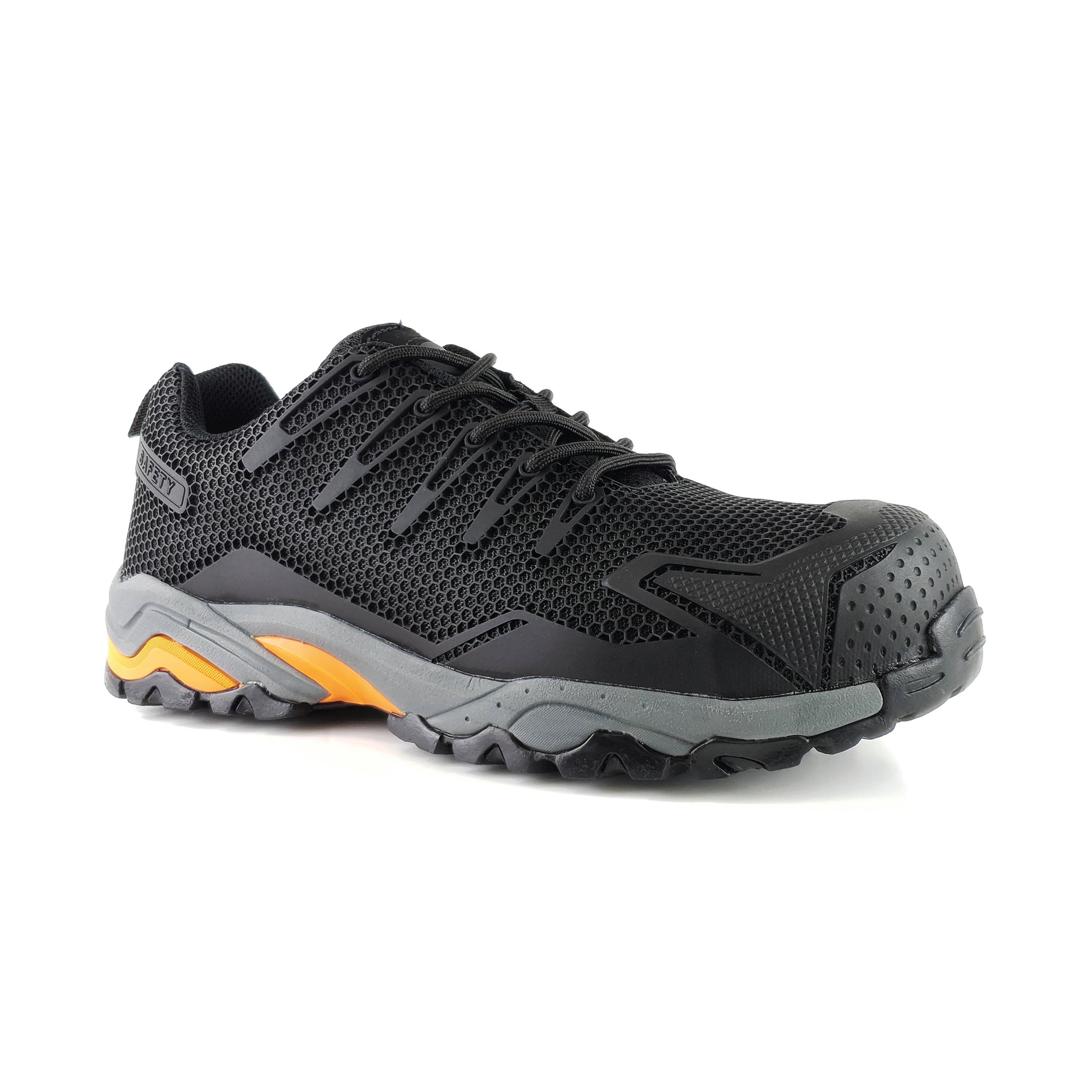 Tuffking Nova Vegan Metal Free Safety Trainer Black 09