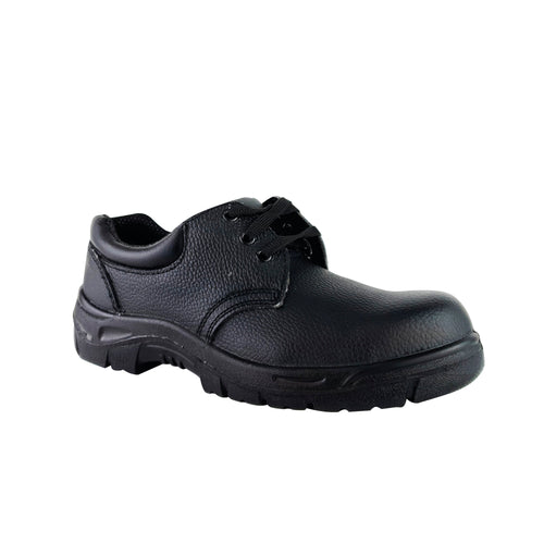 Tuffking Austin Chukka Shoe 3 Eyelet Steel Toecap Black 10