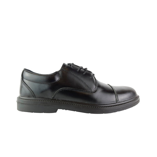 Samson Oxford Safety Shoe Steel Toe Cap Black 13