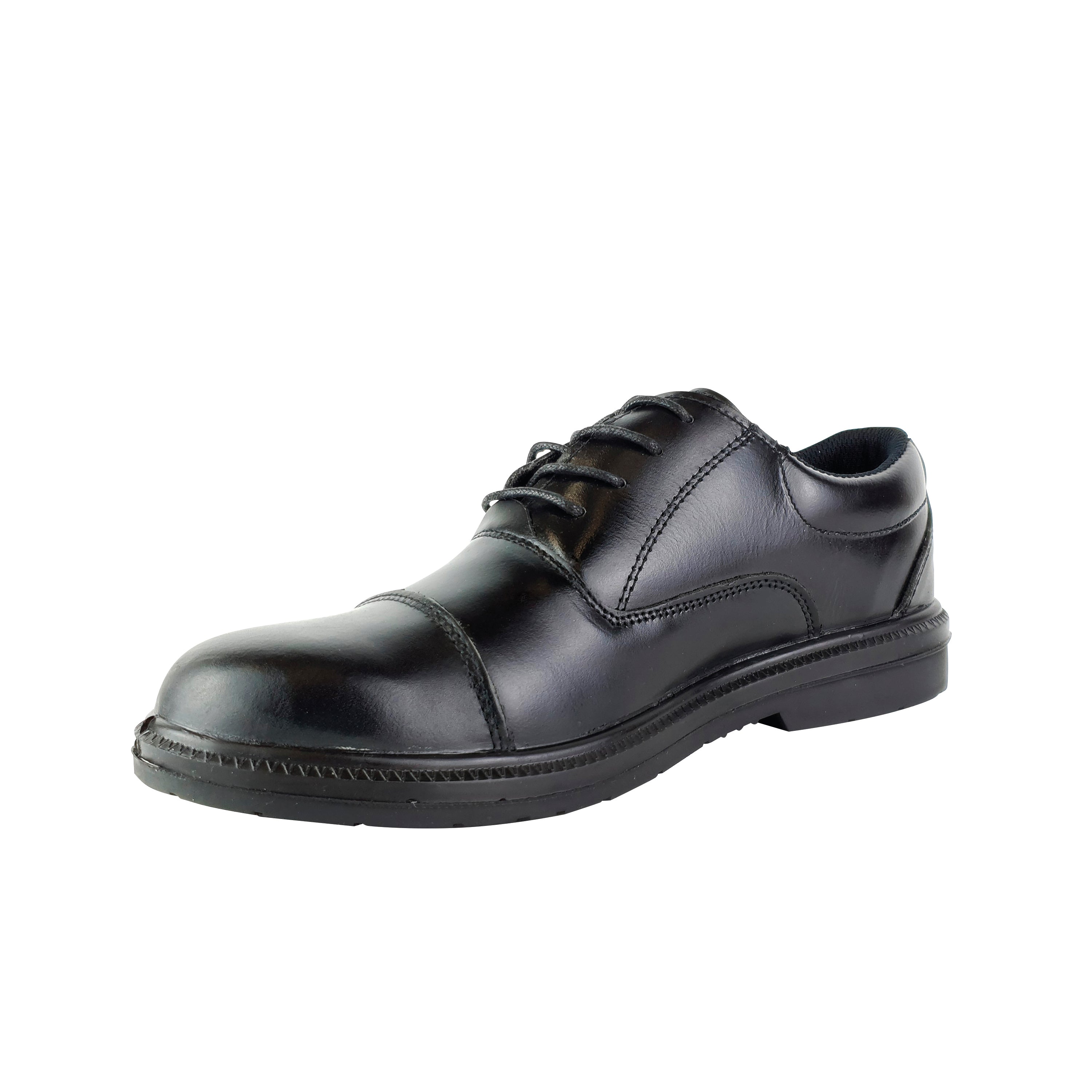 Samson Oxford Safety Shoe Steel Toe Cap Black 13