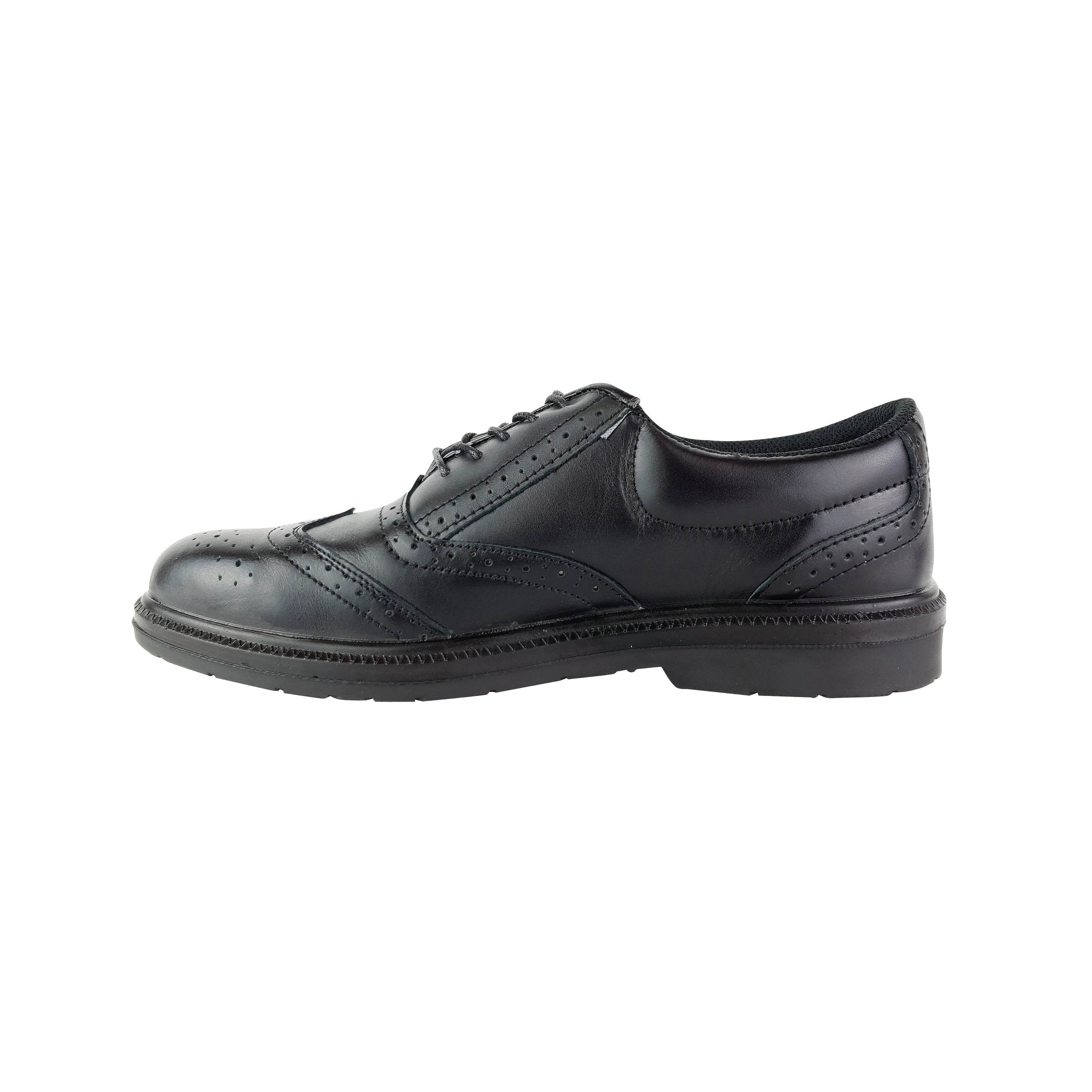 Samson Brogue Uniform Safety Shoe Black 10