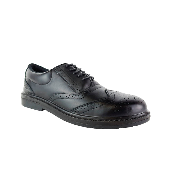 Samson Brogue Uniform Safety Shoe Black 14