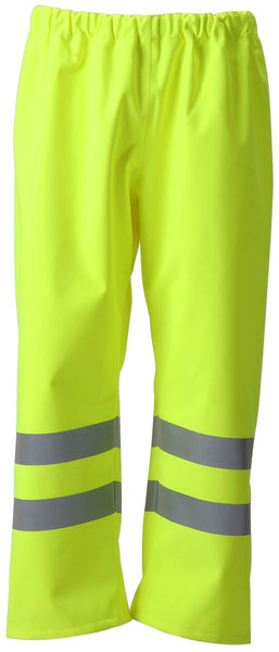 High-visibility Saturn Yellow Gore-Tex over-trouser by B-Seen.