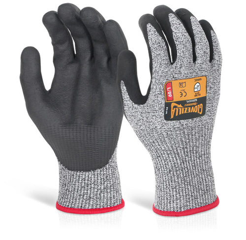 Glovezilla Beeswift Nitrile Palm Coated Gloves