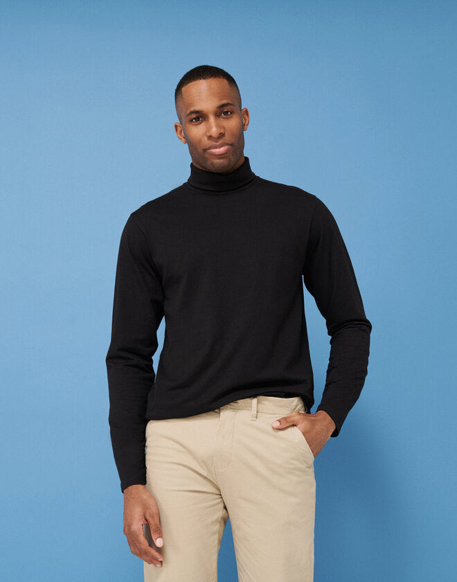 Henbury Roll Neck Long Sleeve Top