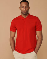 Henbury Microfine Pique Polo Shirt - thumbnail 2