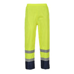 Portwest Hi-Vis Contrast Classic Rain Trousers - thumbnail 3