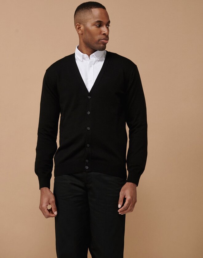 Henbury Lightweight V Cardigan