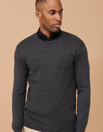 Henbury Lightweight Crew Neck Jumper - thumbnail 2