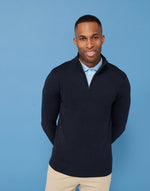 Henbury Quarter Zip Jumper - thumbnail 3