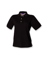Henbury Ladies Classic Cotton Pique Polo Shirt - thumbnail 6