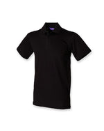 Henbury Stretch Pique Polo Shirt - thumbnail 1