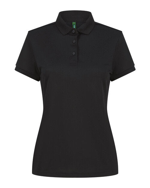 Henbury Ladies Recycled Polyester Polo Shirt