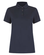 Henbury Ladies Recycled Polyester Polo Shirt - thumbnail 3