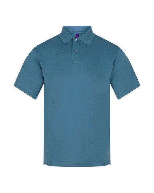 Henbury Men's Coolplus Wicking Polo Shirt - H475