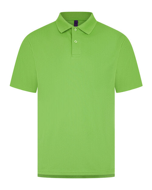 Henbury Men's Coolplus Wicking Polo Shirt - H475