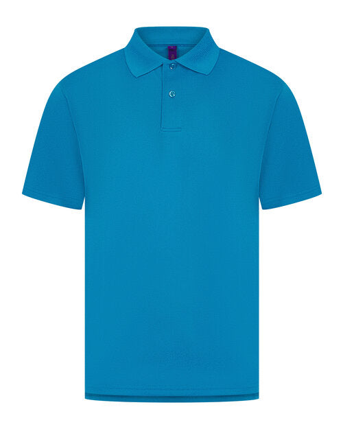 Henbury Men's Coolplus Wicking Polo Shirt - H475