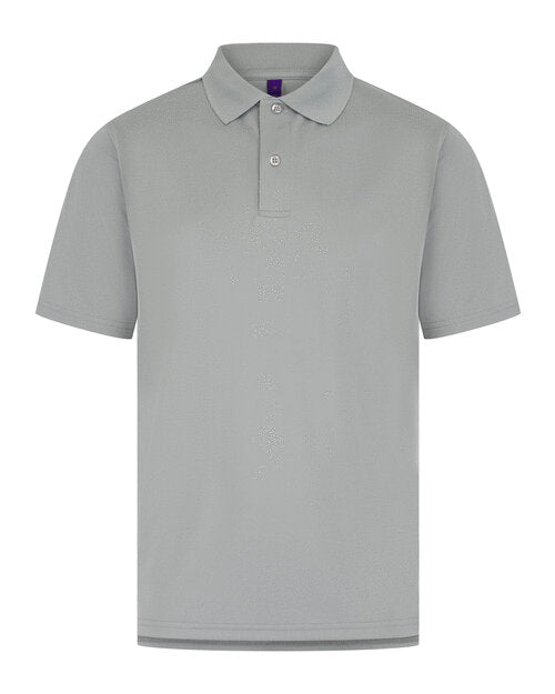 Henbury Men's Coolplus Wicking Polo Shirt - H475