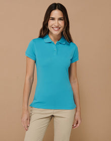 Henbury Ladies Coolplus Wicking Polo Shirt